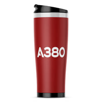 Thumbnail for A380 Flat Text Designed Stainless Steel Travel Mugs