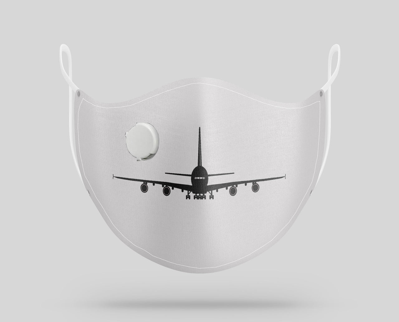 Airbus A380 Silhouette Designed Face Masks