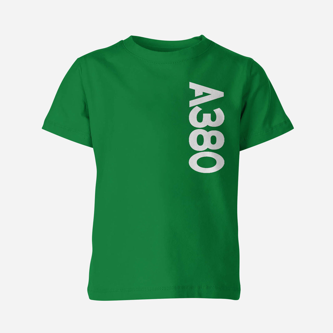 A380 Side Text Designed Children T-Shirts