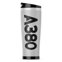 Thumbnail for A380 Text Designed Stainless Steel Travel Mugs