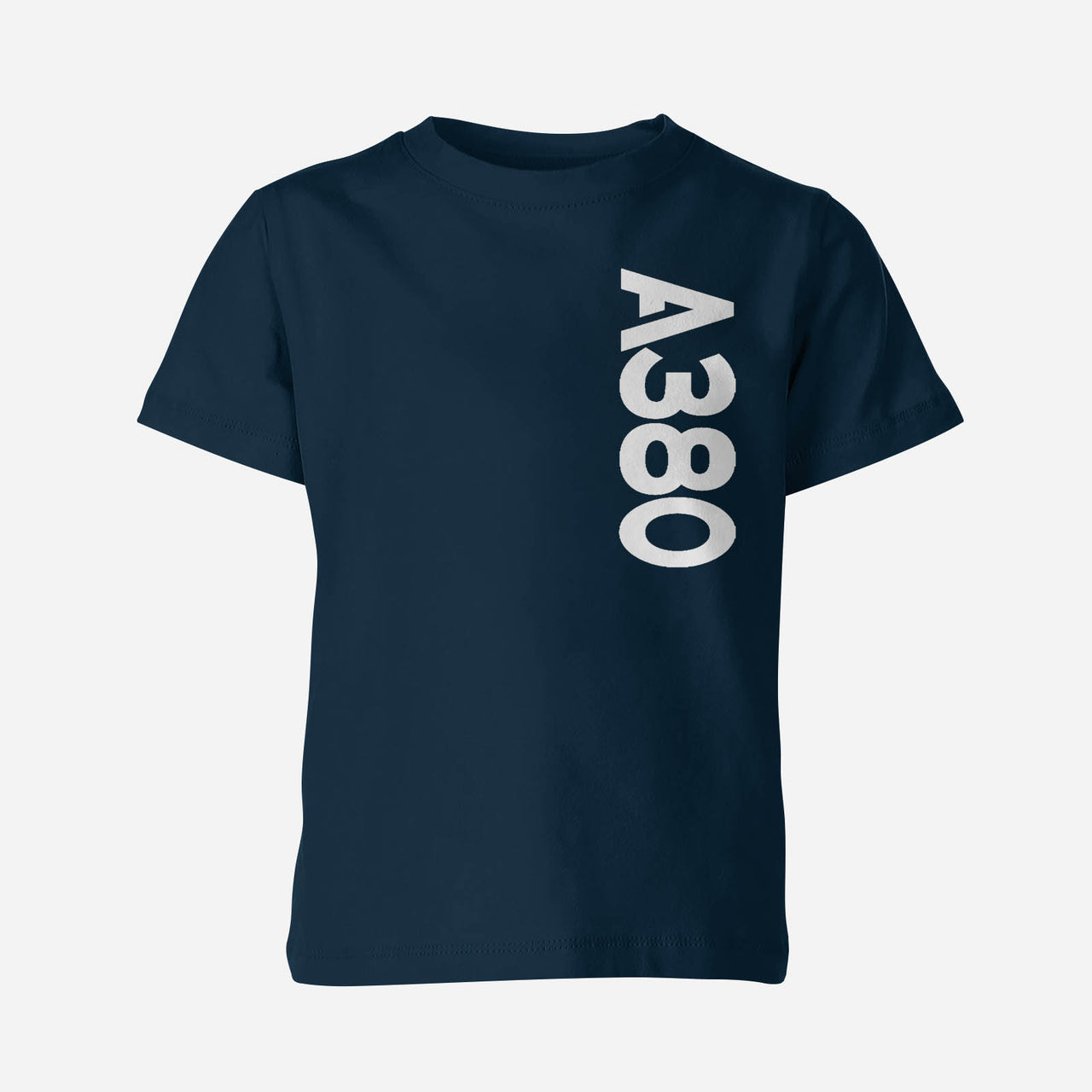 A380 Side Text Designed Children T-Shirts