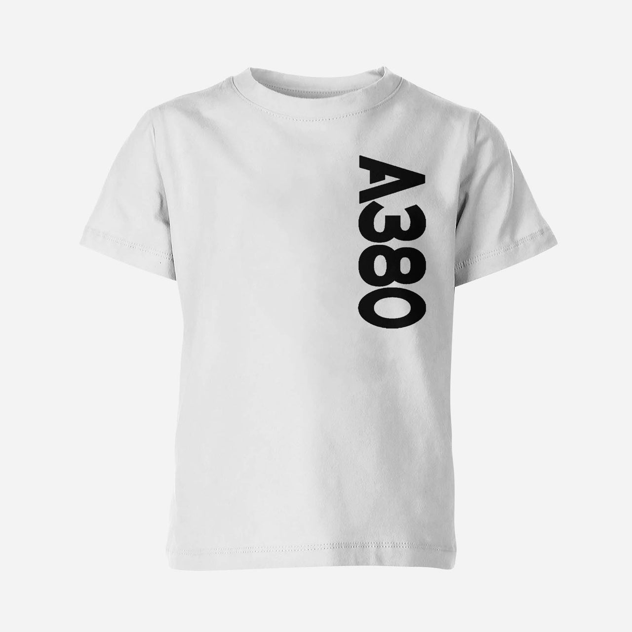 A380 Side Text Designed Children T-Shirts