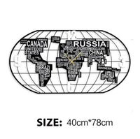 Thumbnail for Super Decorative World Map Wall Clock - view 6