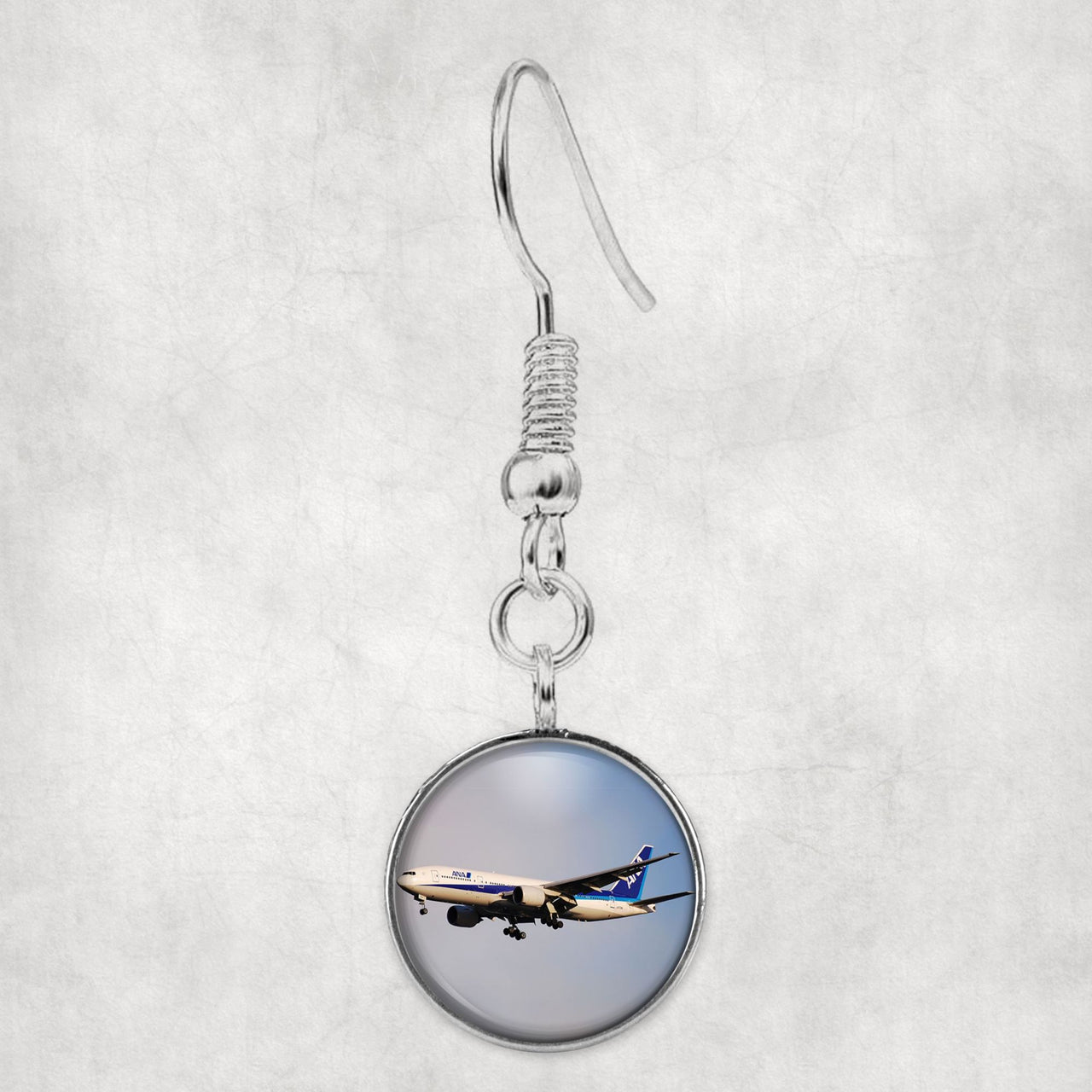 ANA's Boeing 777 Designed Earrings