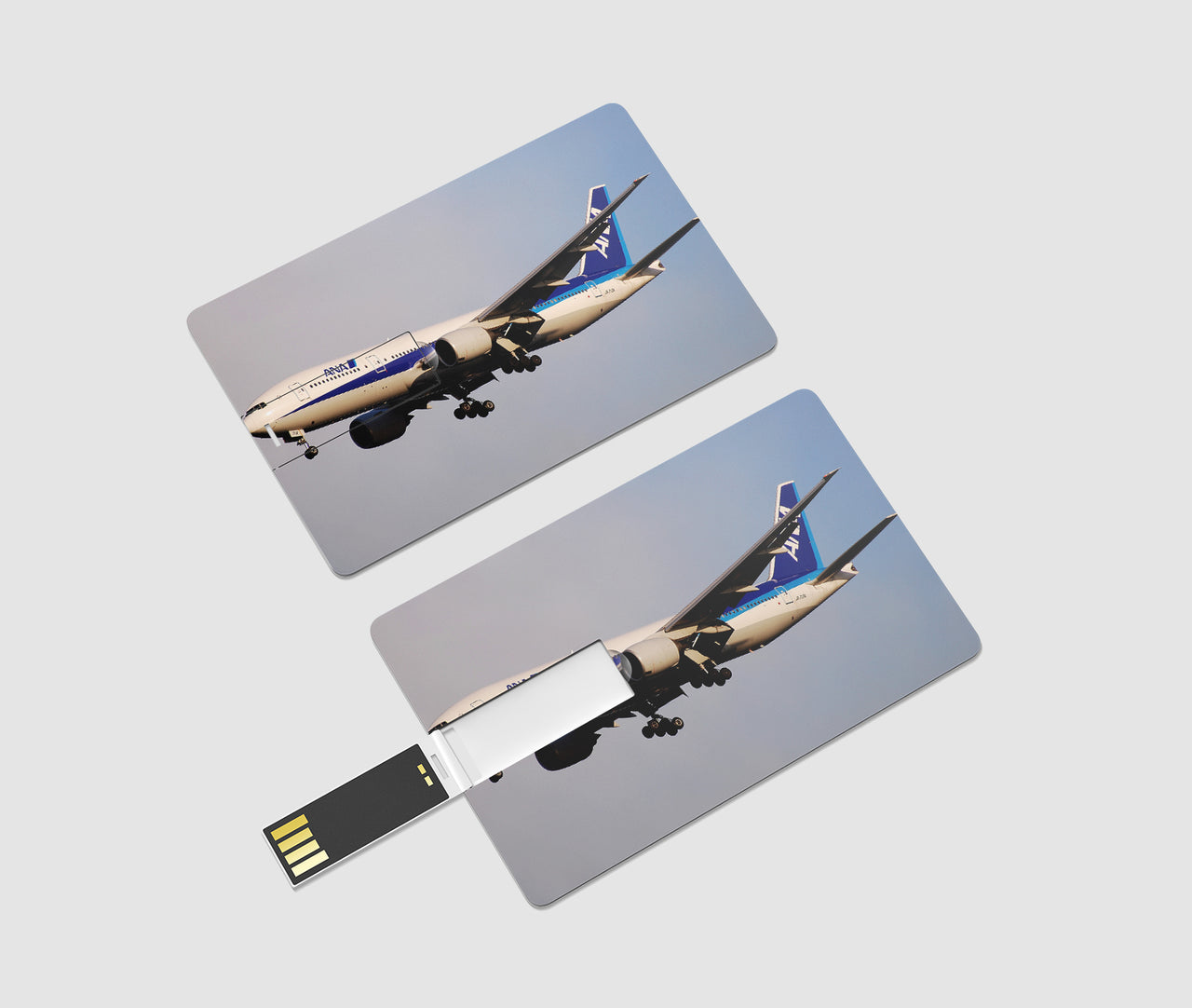 ANA's Boeing 777 Designed USB Cards