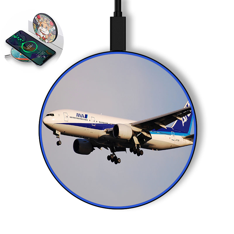 ANA's Boeing 777 Designed Wireless Chargers