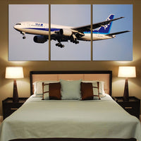 Thumbnail for ANA's Boeing 777 Printed Canvas Posters (3 Pieces) Aviation Shop 