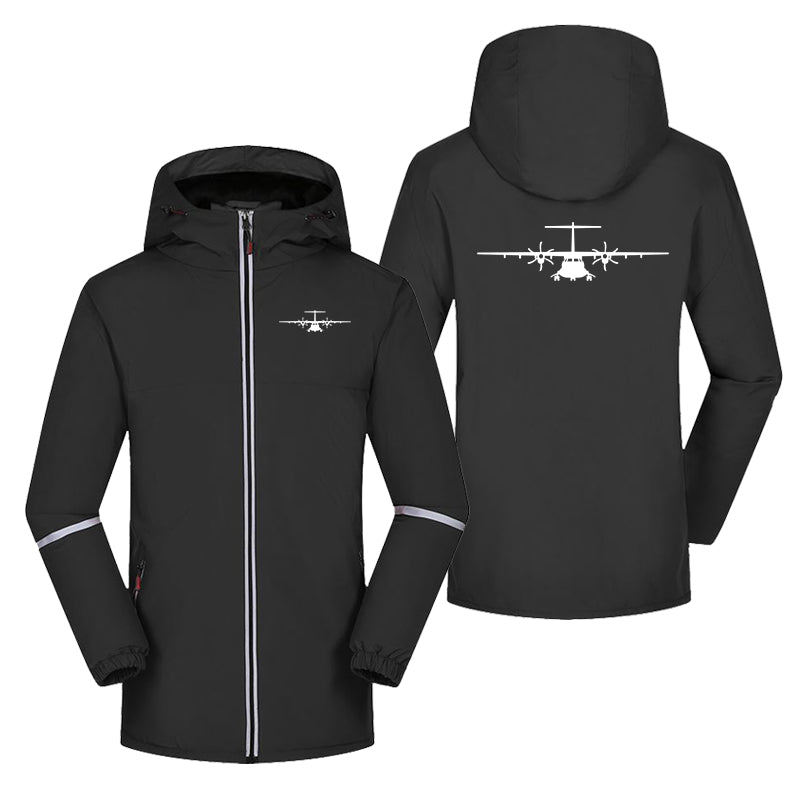 ATR-72 Silhouette Designed Rain Coats & Jackets