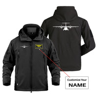 Thumbnail for ATR-72 Silhouette Designed Military Jackets (Customizable)