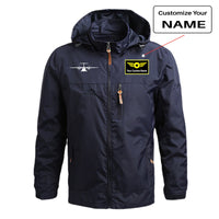 Thumbnail for ATR-72 Silhouette Designed Thin Stylish Jackets