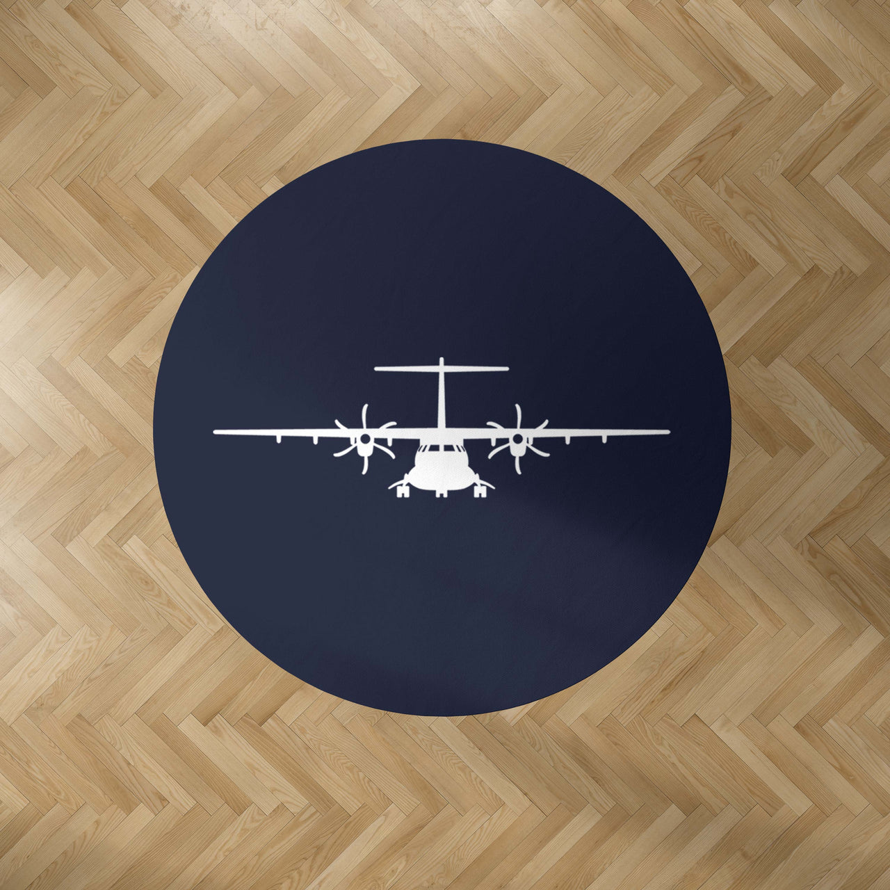 ATR-72 Silhouette Designed Carpet & Floor Mats (Round)
