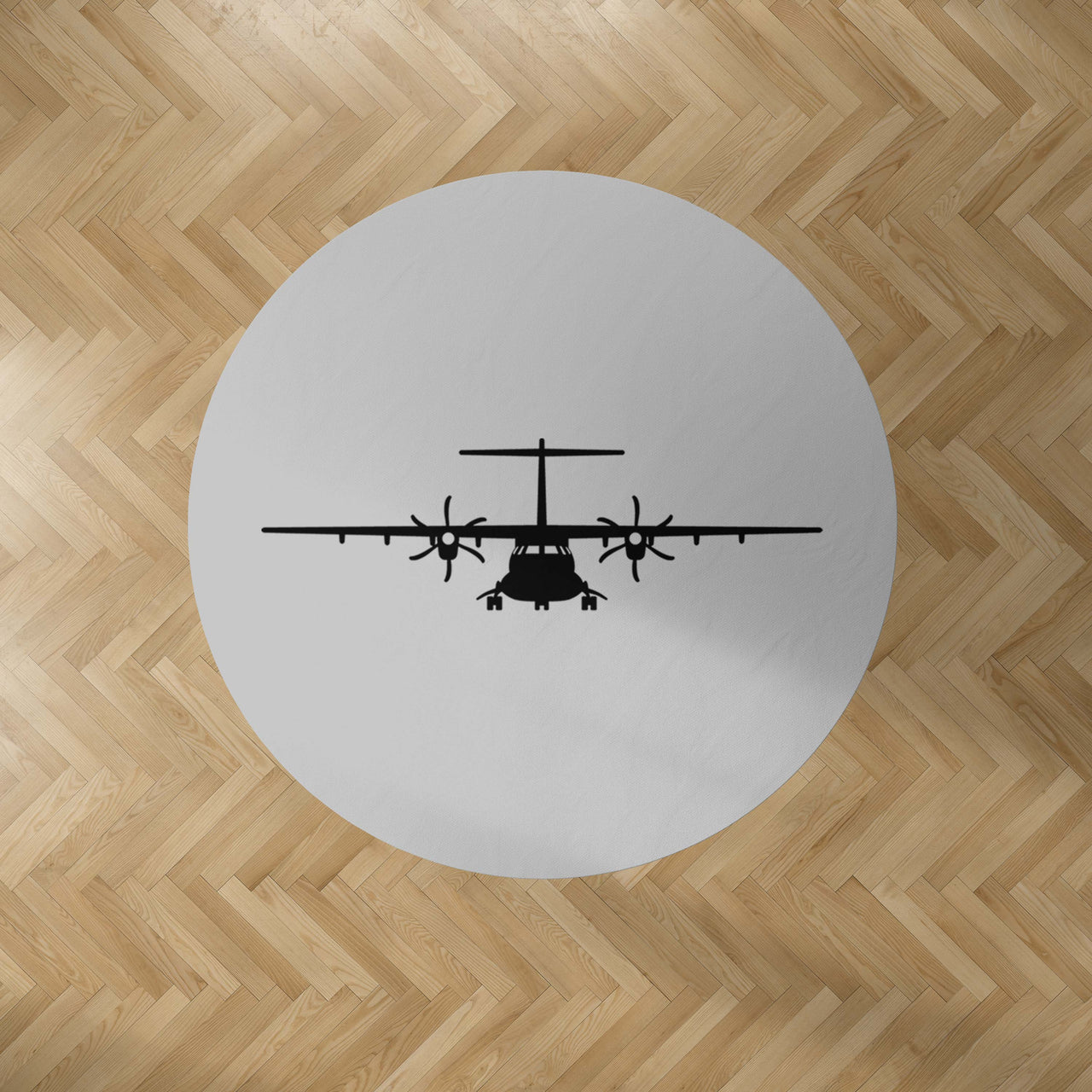 ATR-72 Silhouette Designed Carpet & Floor Mats (Round)