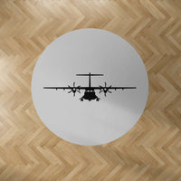 Thumbnail for ATR-72 Silhouette Designed Carpet & Floor Mats (Round)