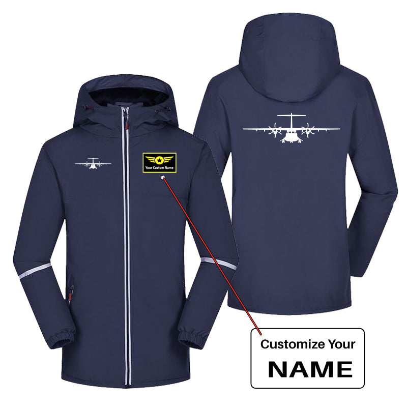 ATR-72 Silhouette Designed Rain Coats & Jackets
