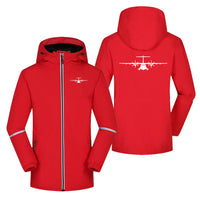 Thumbnail for ATR-72 Silhouette Designed Rain Coats & Jackets