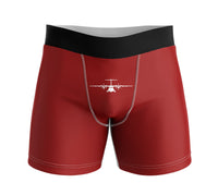 Thumbnail for ATR-72 Silhouette Designed Men Boxers