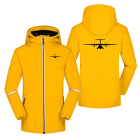 Thumbnail for ATR-72 Silhouette Designed Rain Coats & Jackets