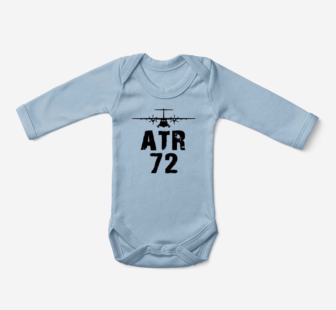 ATR-72 & Plane Designed Baby Bodysuits