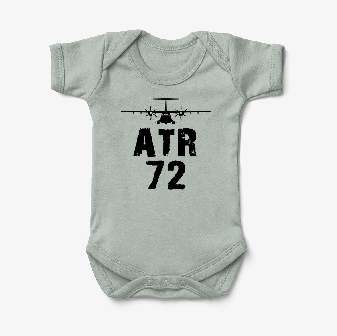 ATR-72 & Plane Designed Baby Bodysuits