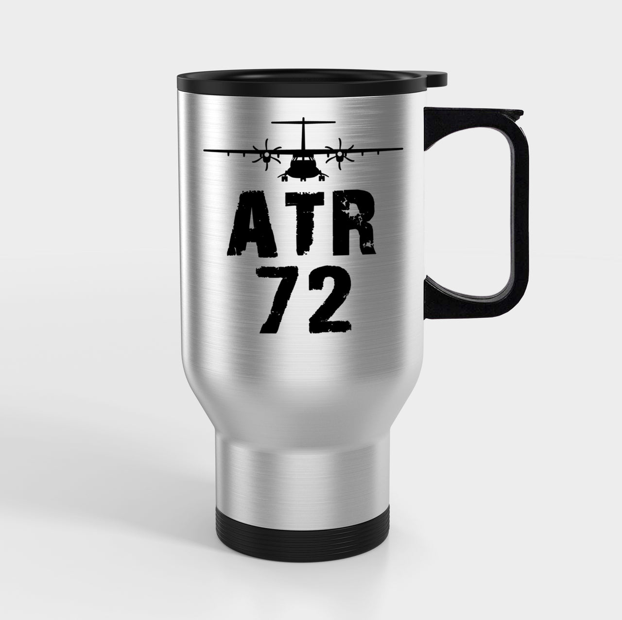 ATR-72 & Plane Designed Travel Mugs (With Holder)