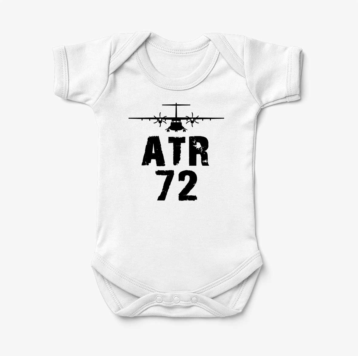 ATR-72 & Plane Designed Baby Bodysuits