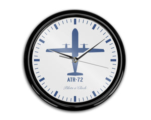ATR-72 Printed Wall Clocks Aviation Shop 