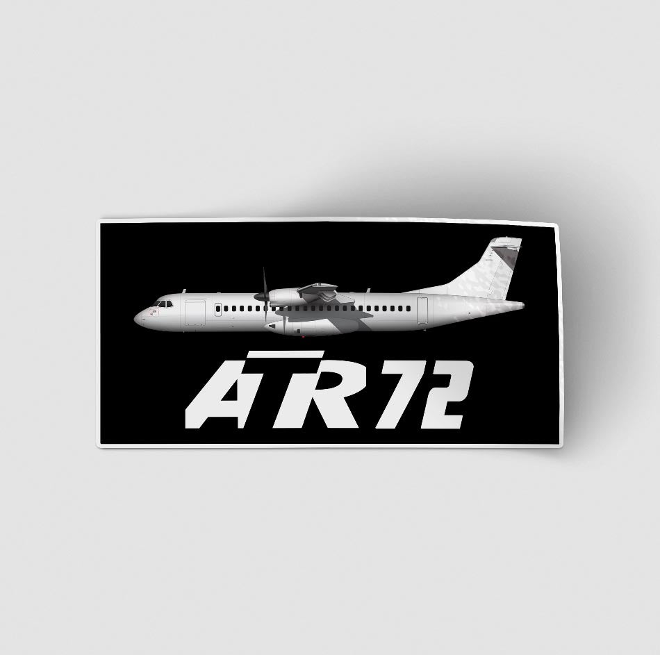 The ATR72 Designed Stickers