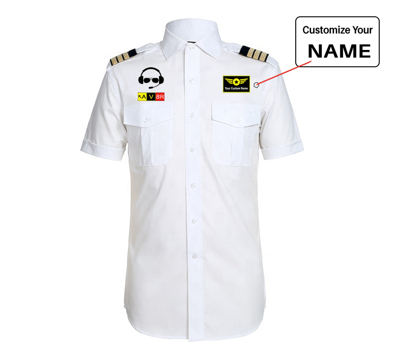 AV8R 2 Designed Pilot Shirts