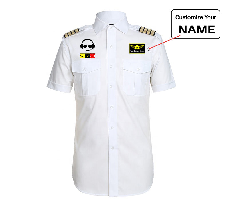 AV8R 2 Designed Pilot Shirts