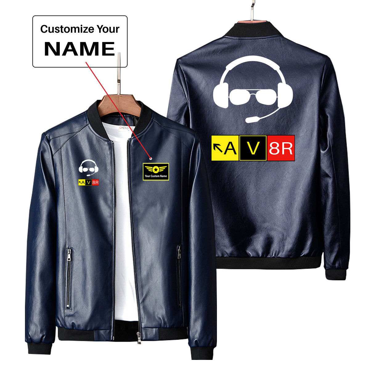 AV8R 2 Designed PU Leather Jackets
