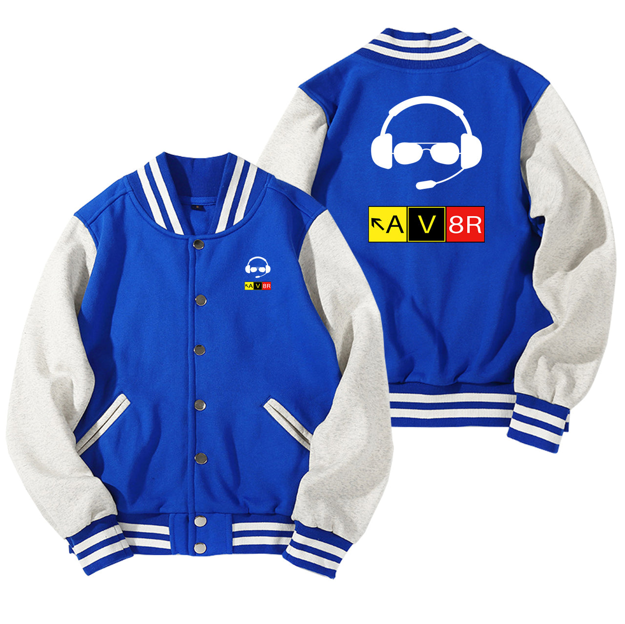AV8R 2 Designed Baseball Style Jackets