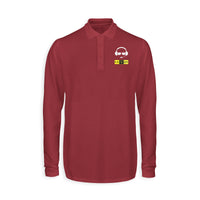 Thumbnail for AV8R 2 Designed Long Sleeve Polo T-Shirts