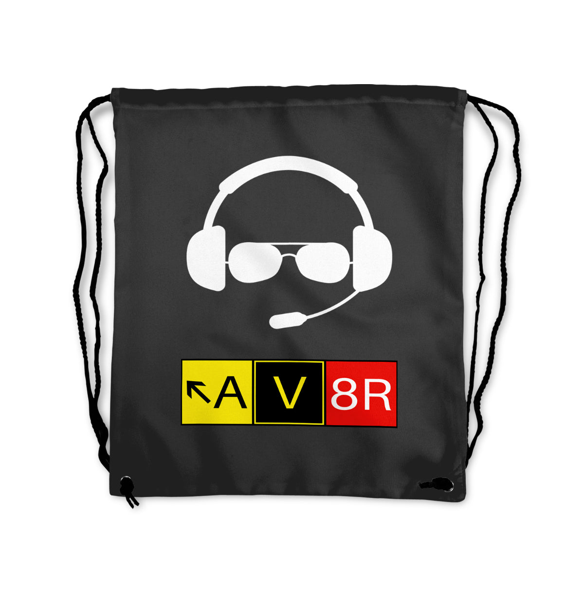 AV8R 2 Designed Drawstring Bags