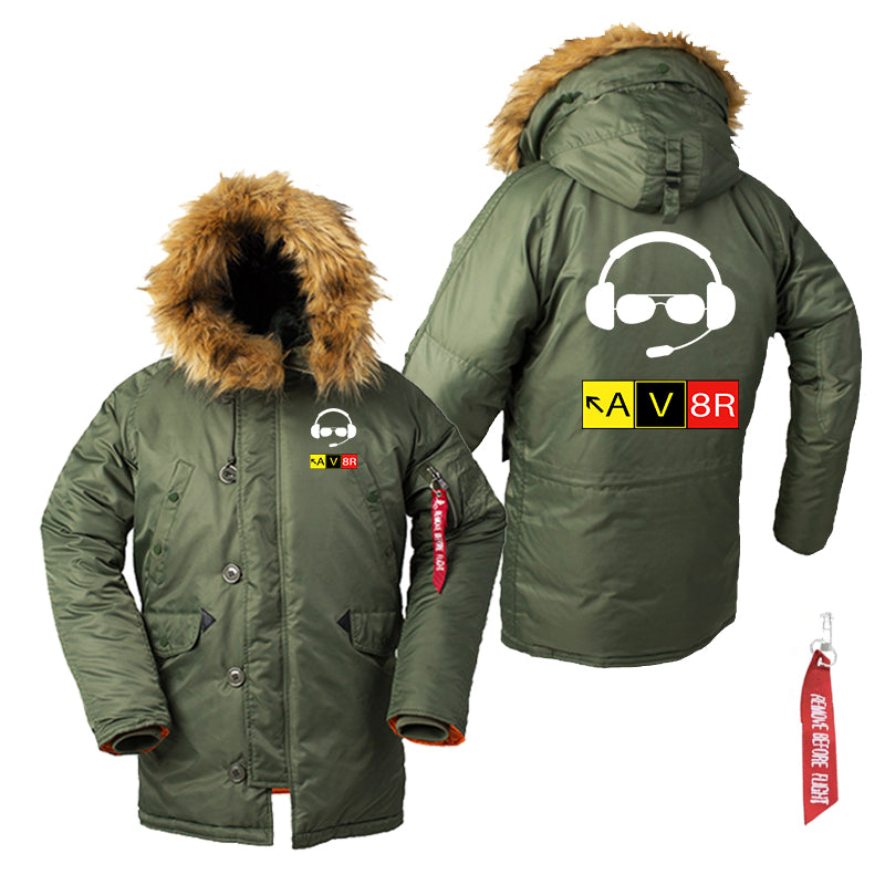 AV8R 2 Designed Parka Bomber Jackets