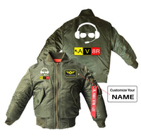 Thumbnail for AV8R 2 Designed Children Bomber Jackets