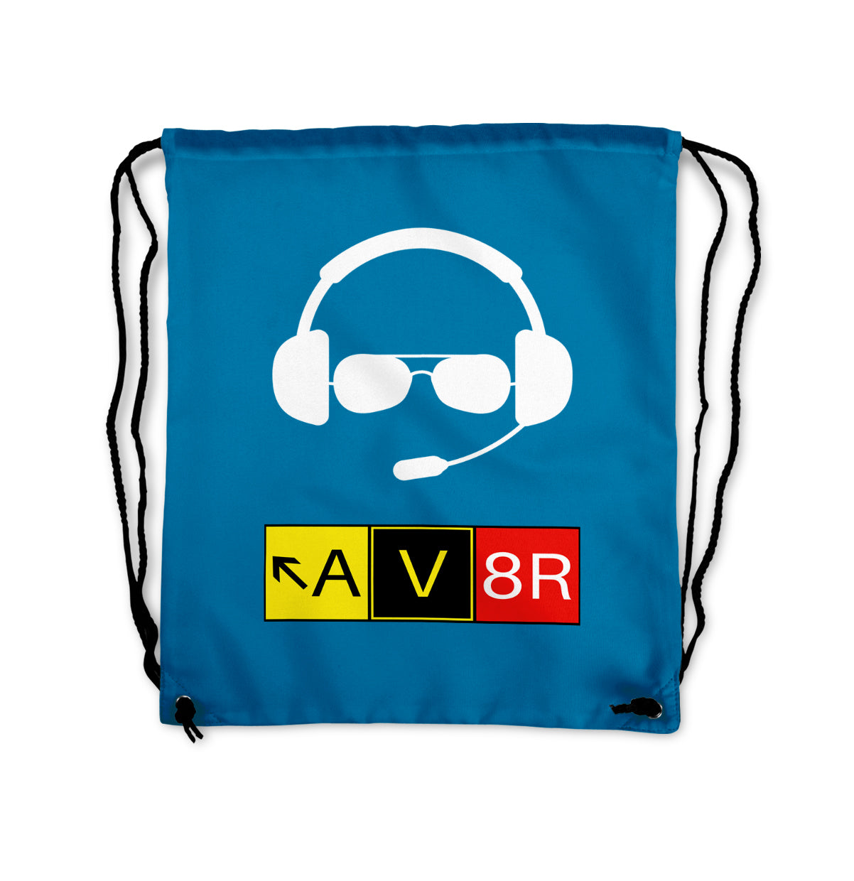 AV8R 2 Designed Drawstring Bags