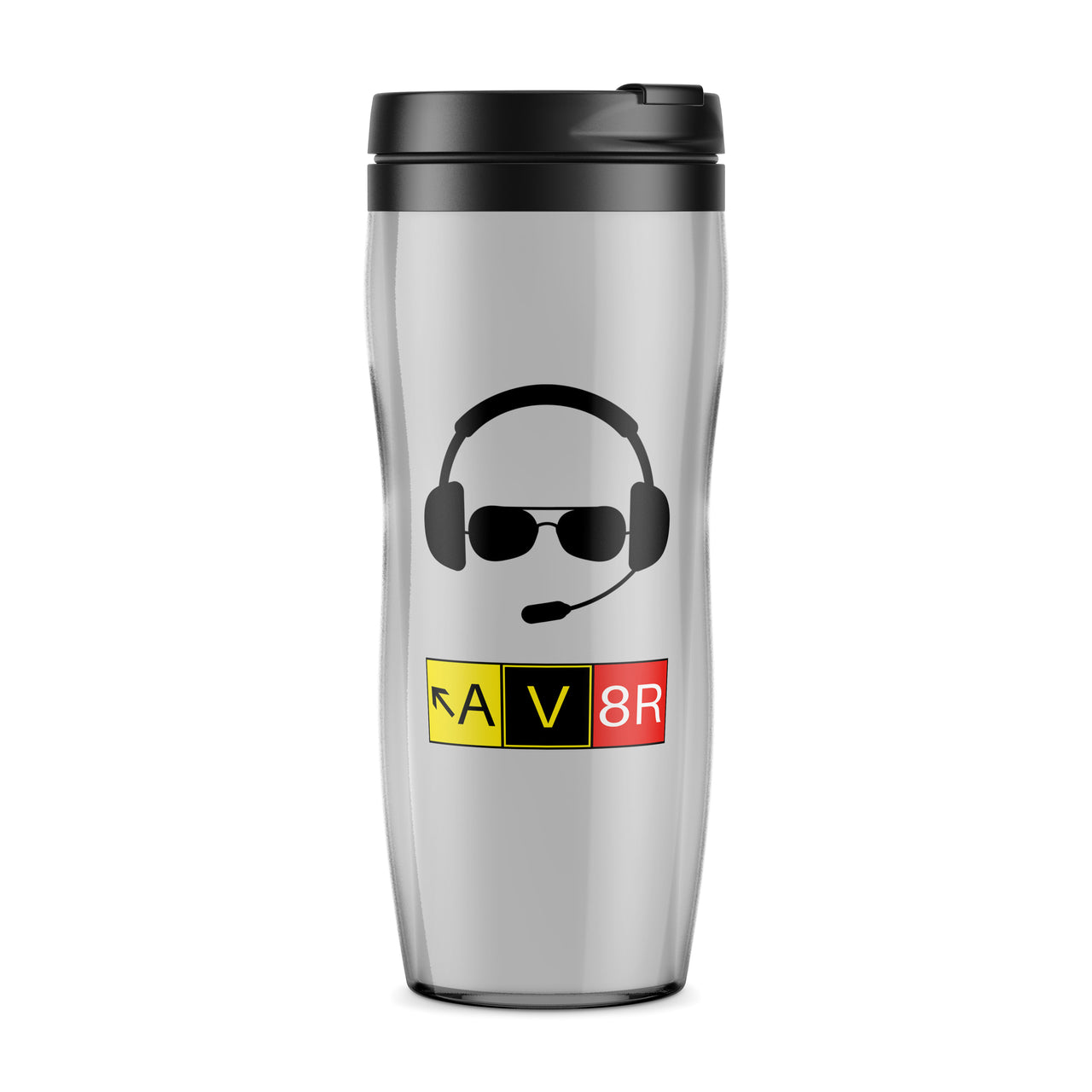 AV8R 2 Designed Plastic Travel Mugs