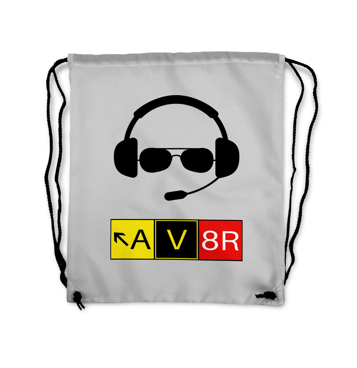 AV8R 2 Designed Drawstring Bags