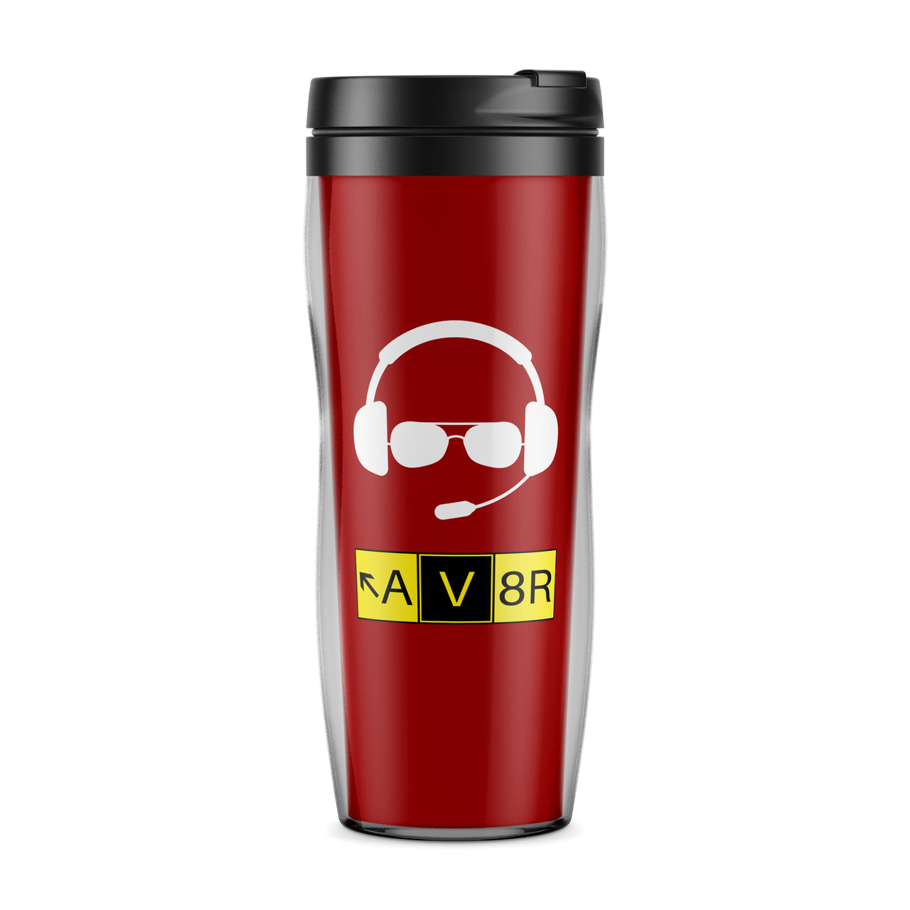 AV8R 2 Designed Plastic Travel Mugs