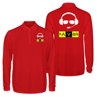 Thumbnail for AV8R 2 Designed Long Sleeve Polo T-Shirts (Double-Side)
