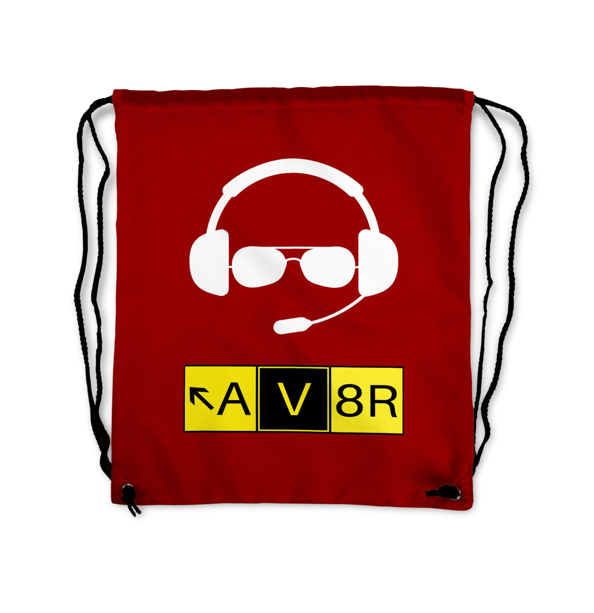 AV8R 2 Designed Drawstring Bags