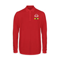 Thumbnail for AV8R 2 Designed Long Sleeve Polo T-Shirts