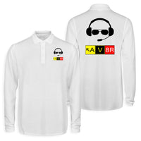 Thumbnail for AV8R 2 Designed Long Sleeve Polo T-Shirts (Double-Side)