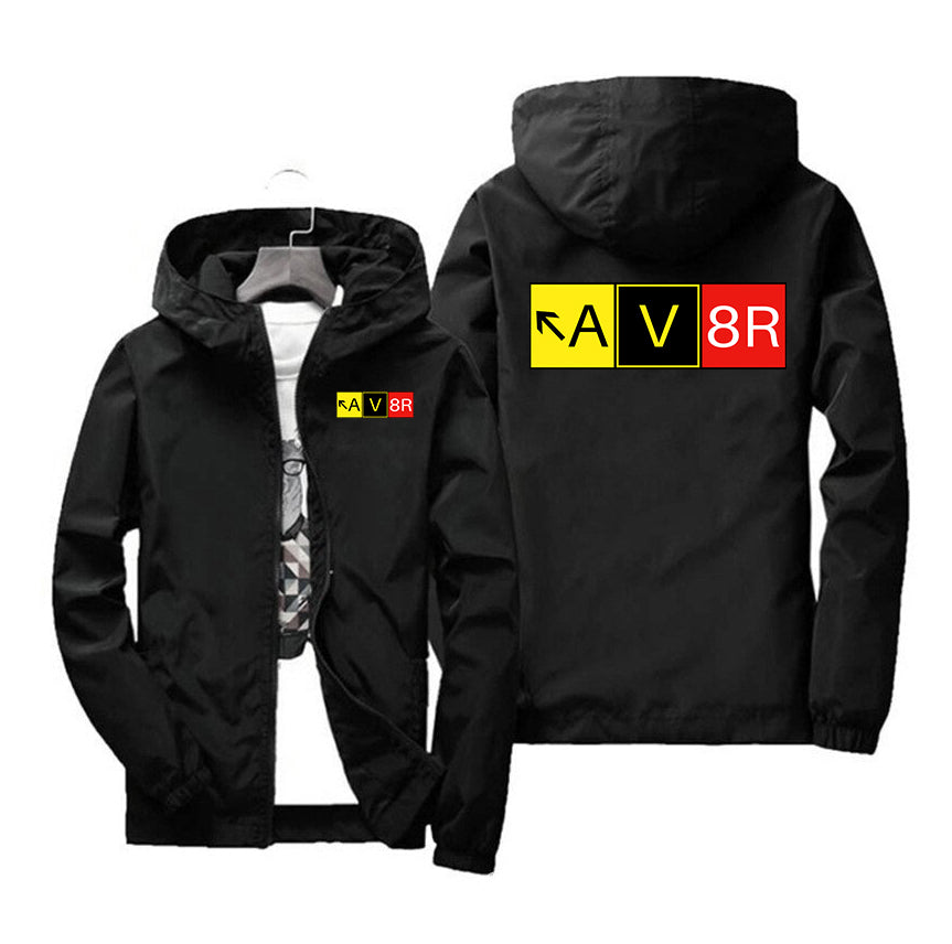 AV8R Designed Windbreaker Jackets