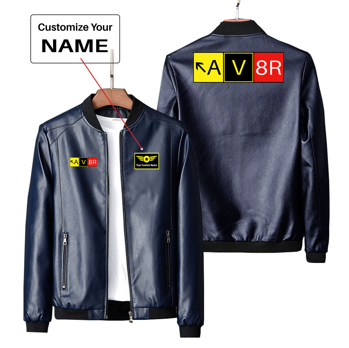 AV8R Designed PU Leather Jackets