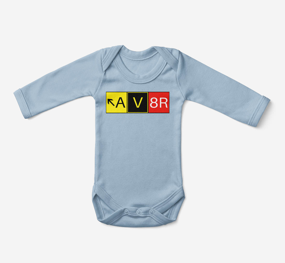 AV8R Designed Baby Bodysuits