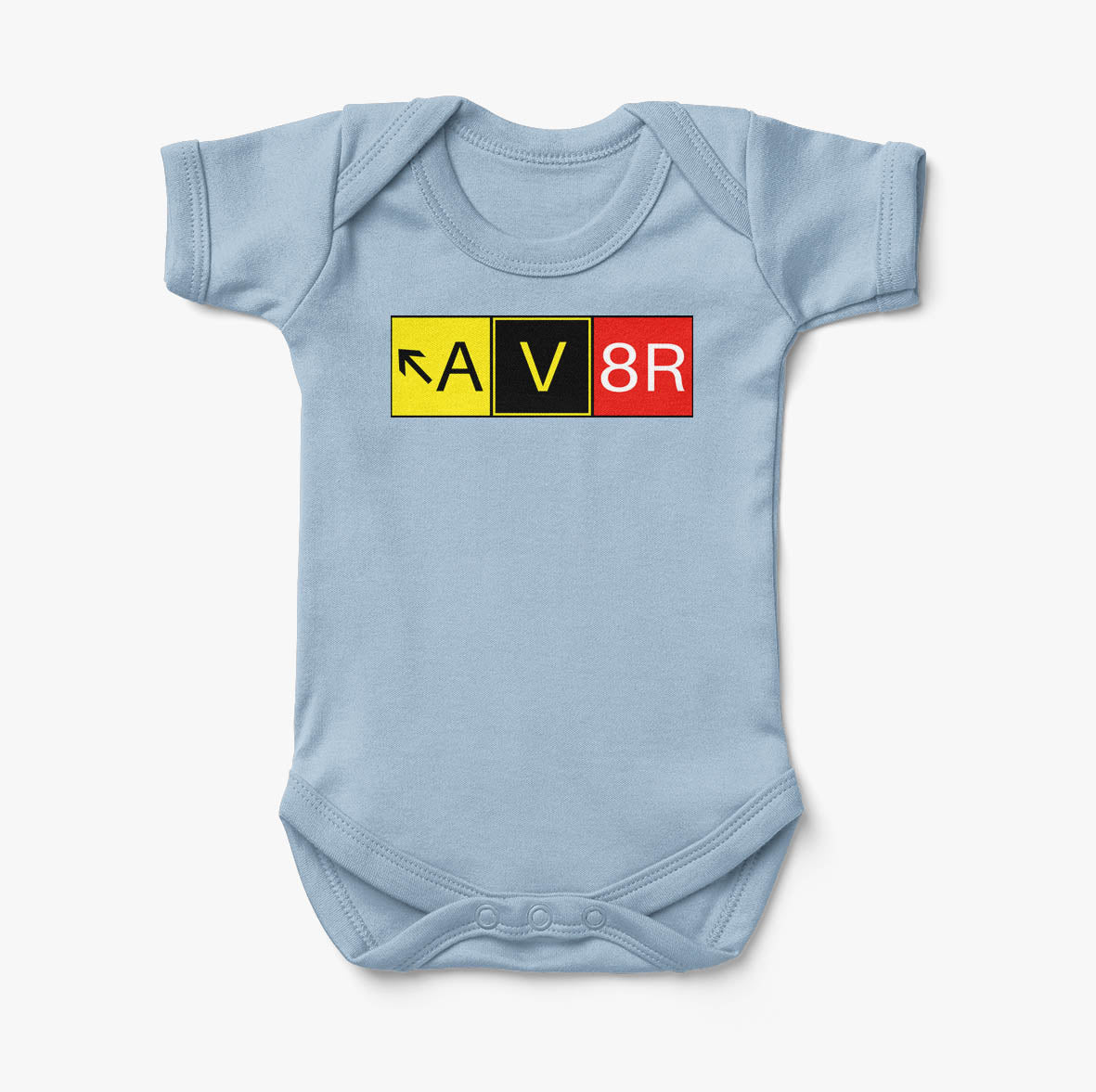 AV8R Designed Baby Bodysuits