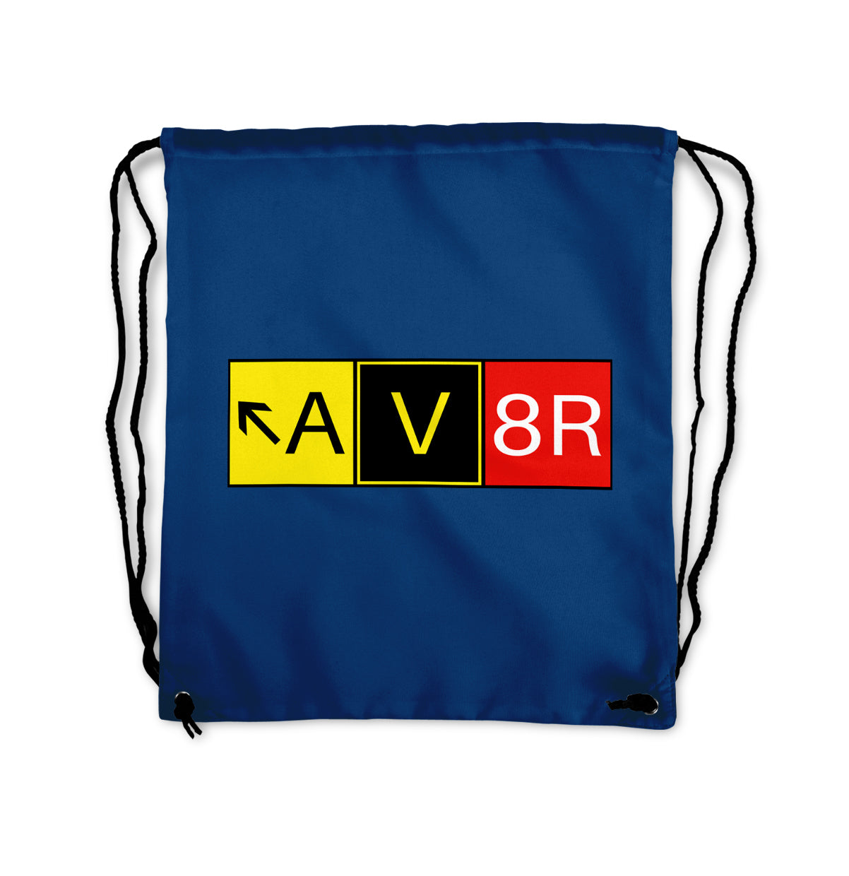 AV8R Designed Drawstring Bags