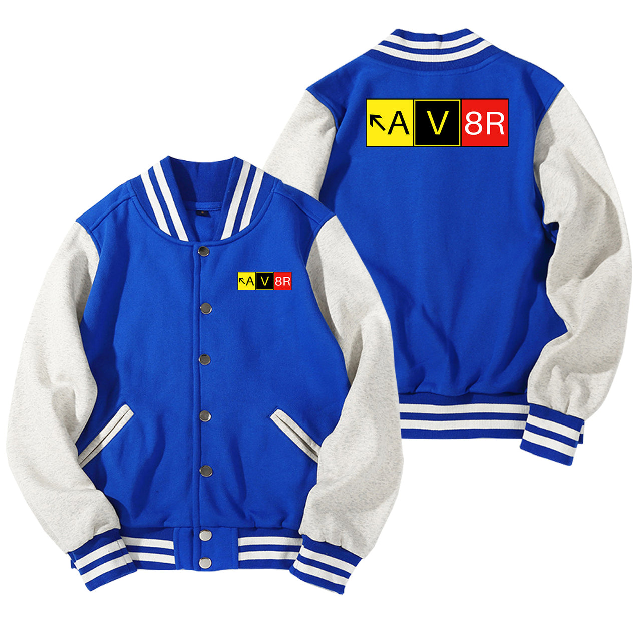 AV8R Designed Baseball Style Jackets