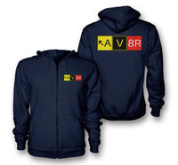 Thumbnail for AV8R Designed Zipped Hoodies